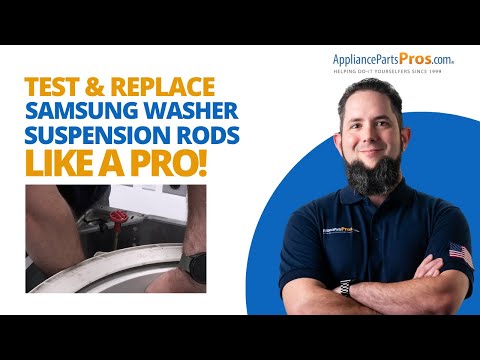 Fix Shaking Samsung Washer with EASY Suspension Rod Replacement