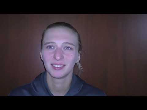 Ludmila Matavkova after FWS Woluwe - RSC Anderlecht.on 06.10.2023