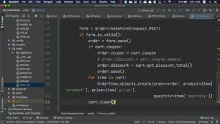 [오지랖 파이썬 웹 프로그래밍] 6장 Onlineshop 39 - OrderCreateAjaxView 만들기 -Making View Order Create with ajax