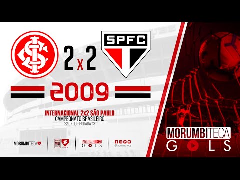 Internacional 2x2 São Paulo - Brasileiro 2009 - Rodada 13 - 22/07/2009
