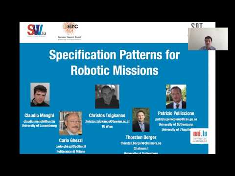 Specification Patterns for Robotic Missions