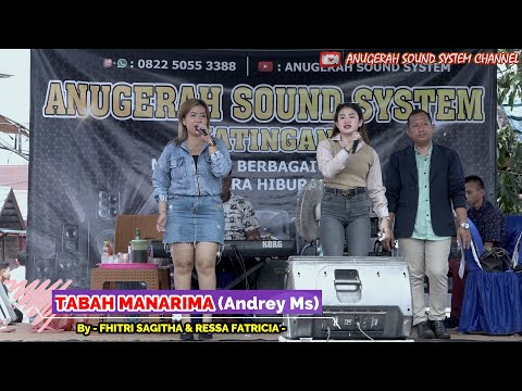 FHITRI SAGITHA & RESSA FATRICIA - TABAH MANARIMA (Remix Dayak Terbaru) ~ DESA SUNGAI PARING..