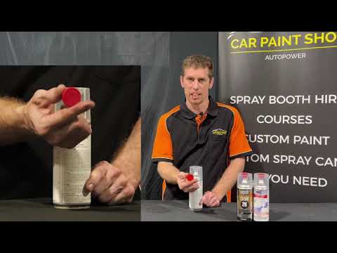 How to Activate 2K Spray Cans