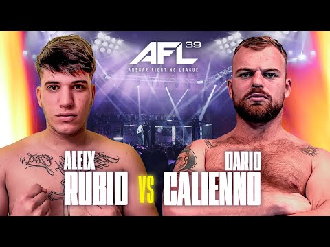 ALEX RUBIO vs DARIO CALIENNO | FULL FIGHT | AFL 39: Salou