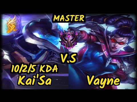 MMM K1ng (KAI'SA) vs VAYNE - 10/2/5 KDA BOTTOM ADC GAMEPLAY - OC Ranked MASTER