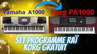 😎Set Rai_Gratuit_avec le Son Rbab Amro piti_Programme Yamaha a1000 pour korg pa ربابة امرو _سيت كورج