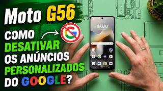 Moto G56: Como desativar anúncios personalizados do Google