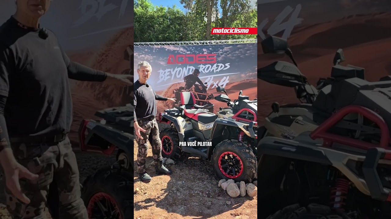 AODES Mud Pro 1000: o quadriciclo de 93 cv que chega ao Brasil por menos de R$ 100 mil