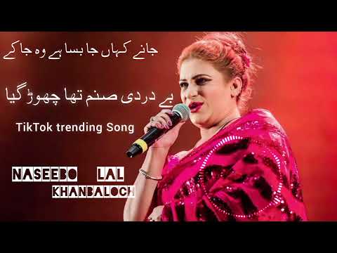 bedardi Sanam tha chhod Gaya[jane Kahan ja basa hai wo ja ke[naseebo lal] [Asif Khan]