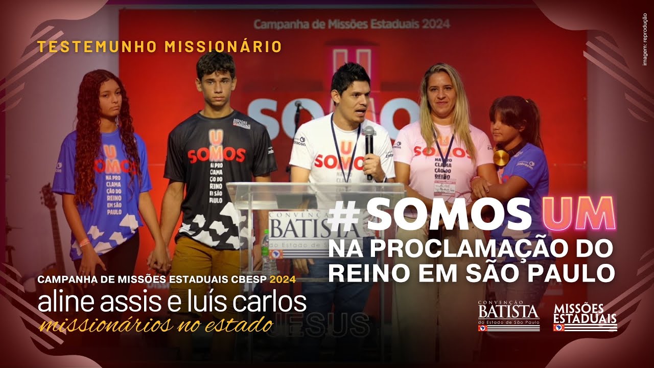Casal revitaliza igreja e planta outra por Missões CBESP | Convenção Batista do Estado de São Paulo