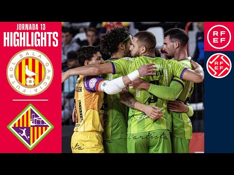 Resumen #PrimeraDivisiónFS | Industrias Santa Coloma 5-6 Illes Balears Palma Futsal | Jornada 13