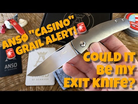🚨 Grail Alert! 🚨 Could the new Ansø „Casino“ be my exit knife❓  First impressions.