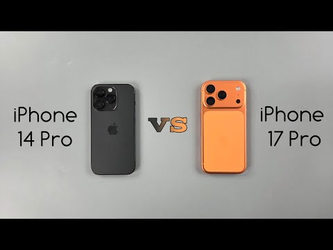 iPhone 17 Pro vs iPhone 14 Pro Speed Test & Camera Comparison 