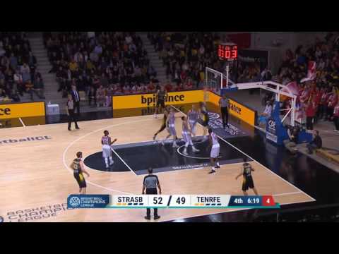SIG Strasbourg v Iberostar Tenerife Highlights Basketball Champions League