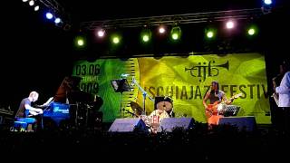 Antonio Faraò, Donald Harrison, Linley Marthe and Mike Clark