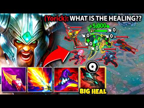 Tryndamere but every time I press Q I'm back to full health... (HILARIOUS AP BUILD)