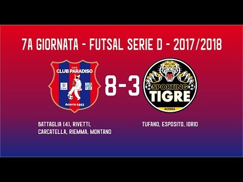 (SERIE D C5 7° GIORNATA) - HIGHLIGHTS CLUB PARADISO vs SPORTING TIGRE