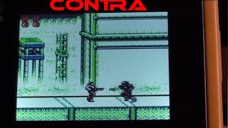 Contra on the Kong Feng GB Boy Colour (GBC clone)