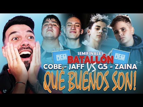 BATALLÓN ÉPICO💣🤩 - JAFF COBE vs. ZAINA G5: Semifinal - DEM Argentina Duplas - REACCIÓN.
