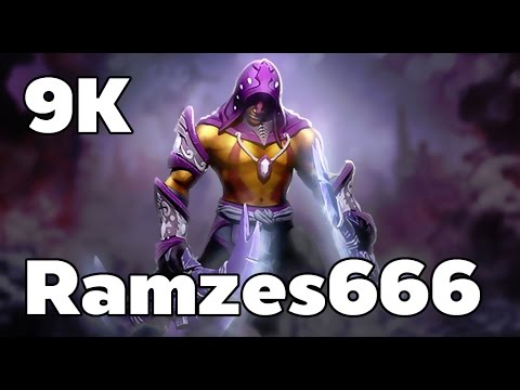 9000 MMR Ramzes666 Play Antimage Rank MMR Game