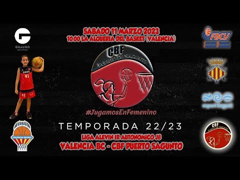 Videohighlights Valencia Bc - Alevín Graugo CBF Puerto Sagunto (LIGA J8 22-23)