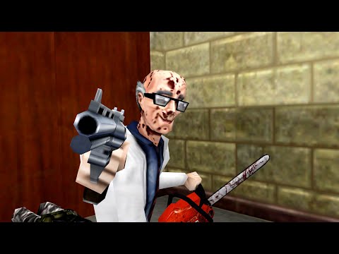 You're in a slasher movie but it's Half-life 🙃