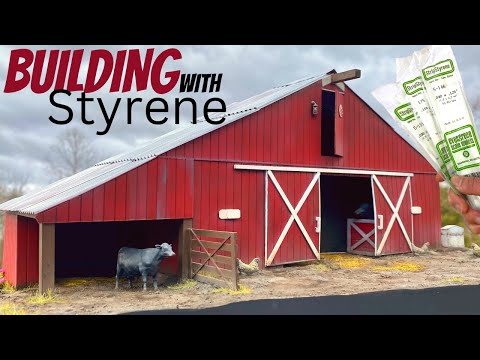 Beginner's Guide to Styrene: Barn Diorama Reveal!