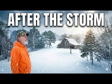 After the Winter Storm - Problems, Cold Temps and Farm Chores