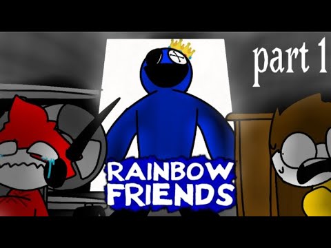 RAINBOW FRIENDS (PART 1) - BLUE - FUNNY - ANIMATION