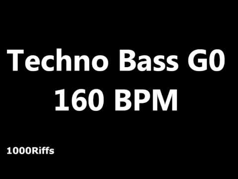 Techno Bass Metronome G0 : 160 BPM : Beats Per Minute