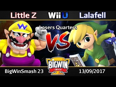 BigWinSmash 23 - Losers Quarters - Little Z (Wario, Mario) v Lalafell (Cloud, Toon Link)