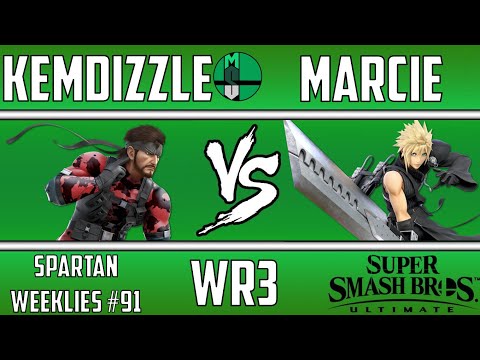 Spartan Weeklies #91, WR3: Kemdizzle (Snake) vs Marcie (Cloud)