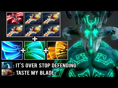 RYUJIN NO KEN WA KURAE! 6x Rapier + Deso 2 Jugernaut 2 Hours Mega Defense Impossible Comeback Dota 2