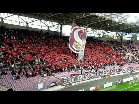 Section Grenat - Servette FC-Lausanne - 2010/2011 - 25.09.2010 - Tifo
