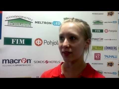 EICC2012 Emilia Soini FIN:"Soini helped by virtual coach"