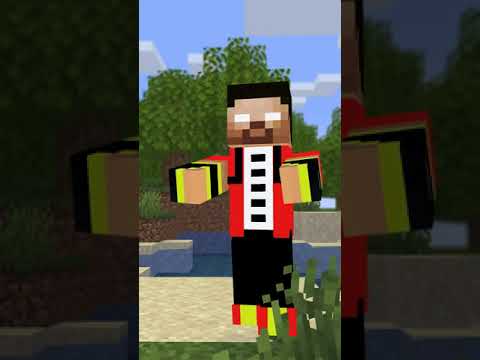 Strong Herobrine Dance xdjames,krmstudioz,mechanicz,monshiiee,monstercrafters #Shorts
