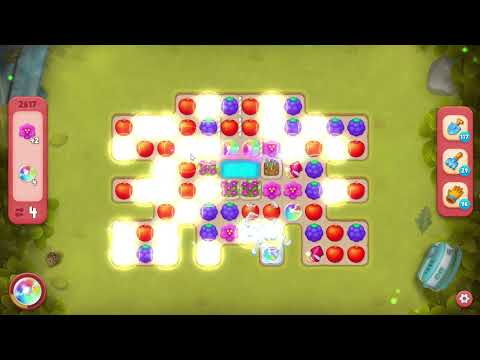 Gardenscapes 2617 Hard Level - 15 moves - NO BooSTERS