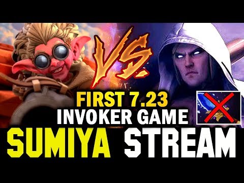 SUMIYA 7.23 New Patch Invoker First Game vs SNAPFIRE | Sumiya Invoker Stream Moment #1126
