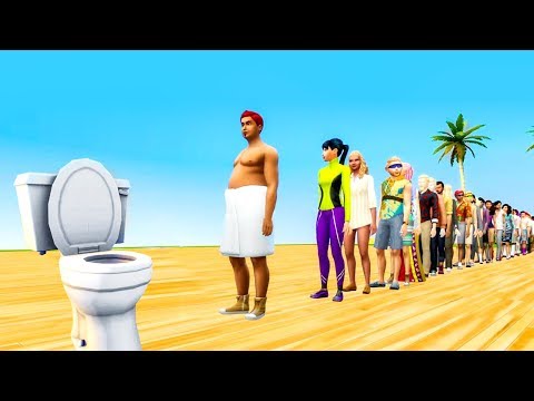forcing 100 people to share 1 toilet