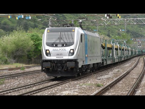 4K - 2022-04-25 Brennero Transiti di primavera 4/4 - Stazione di Peri