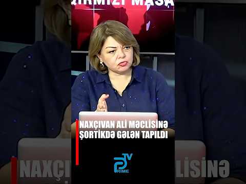 Naxçıvan Ali Məclisinə şortikdə gələn tapıldı