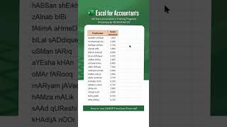How to use LOWER Function/Formula in Excel?