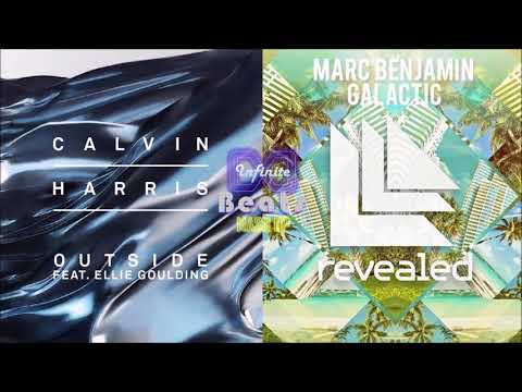 Calvin Harris ft. Ellie Goulding - Outside vs. Marc Benjamin - Galactic (Infinite Beats Mashup)