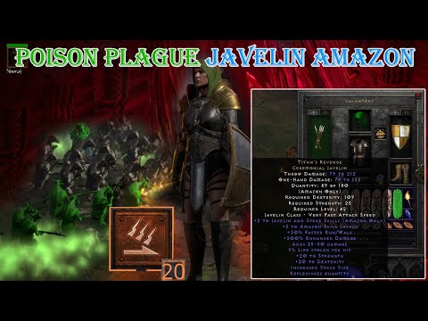Diablo II Resurrected - Poison Plague Javelin Amazon Build