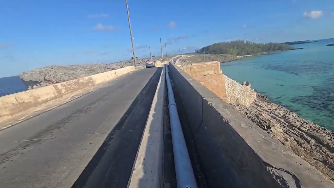 Glass Window Bridge in Eluethera Bahamas