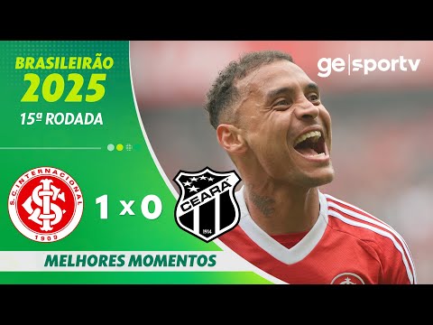 Gols e lances de Internacional x Ceará