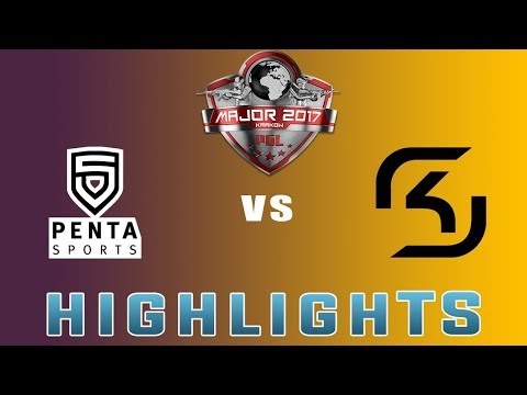 Live : SK Gaming vs Penta Sports | PGL Major Kraków 2017 Group Stage