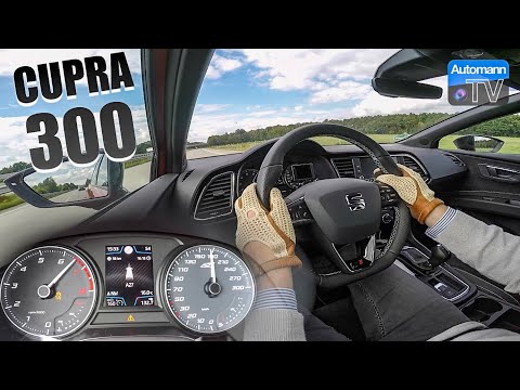 2018 SEAT CUPRA 300 ST 4Drive - 0-200 km/h acceleration (60FPS)
