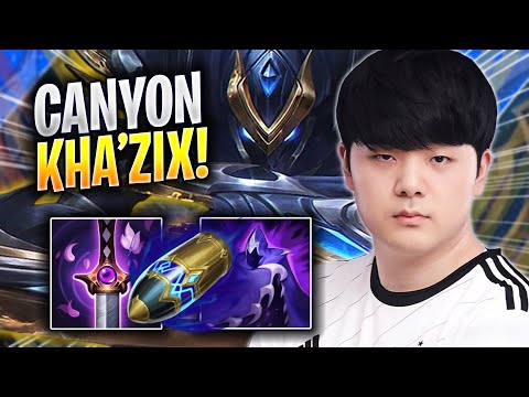 CANYON PERFECT GAME WITH KHA'ZIX! - DK Canyon Plays Kha'zix JUNGLE vs Vi! | Season 2023