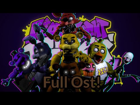 FNF - Vs Fnaf 1 Full Ost (Friday Night Funkin Osts With Me!)